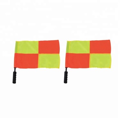 wholesale sport referee flag,custom linesman flag for referee equipment